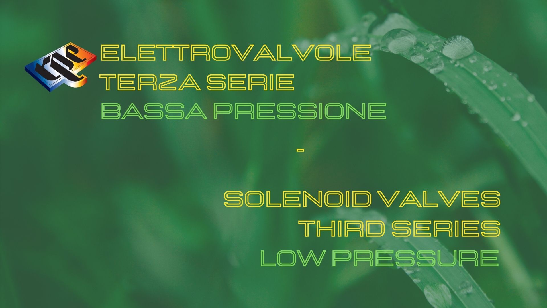 Third Series - Low Pressure Irrigation solenoid valve 